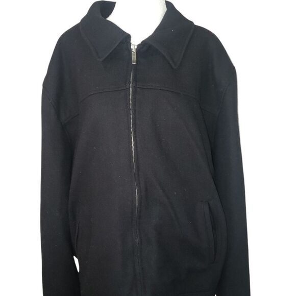 Guess Black Wool Jacket XXL - Picture 1 of 7